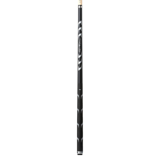 Lucasi Hybrid Rival Black & Metallic Silver Matte Finish Cue with Rival G5 Grip - photo 2