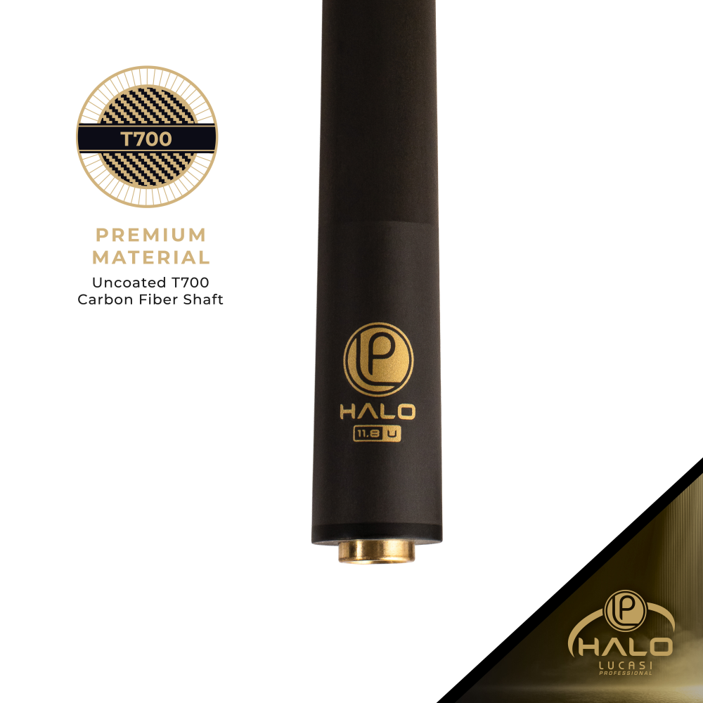 Lucasi Pro Halo Carbon Fiber Shaft 11.8mm Uniloc