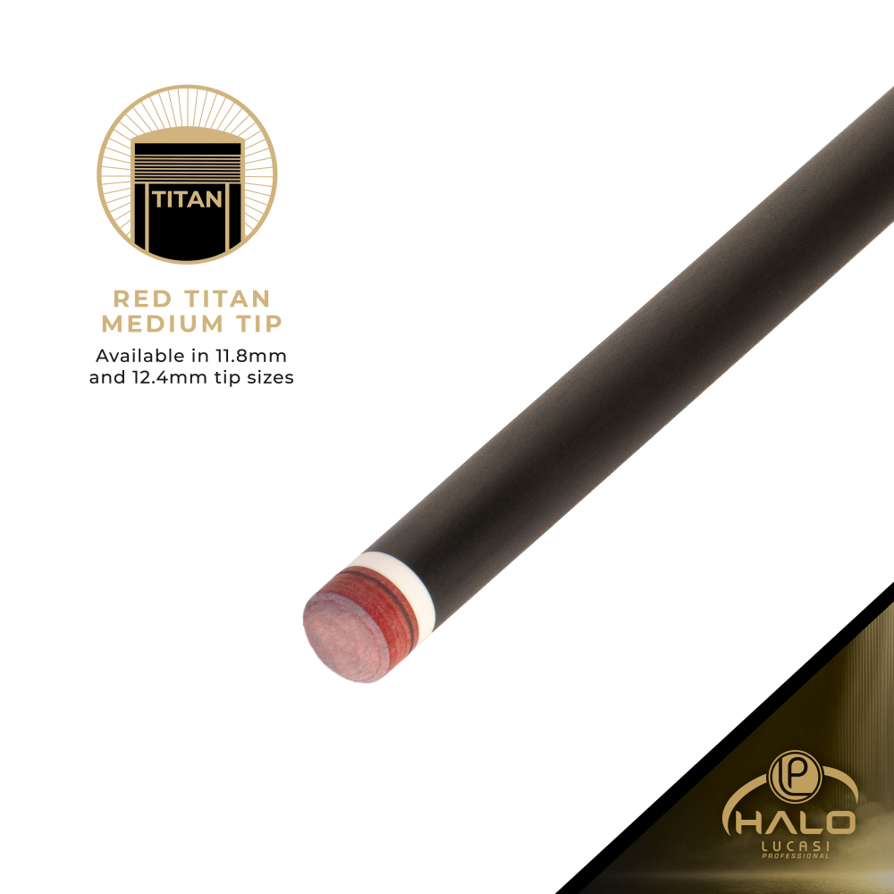 Lucasi Pro Halo Carbon Fiber Shaft 12.4mm Uni-Loc
