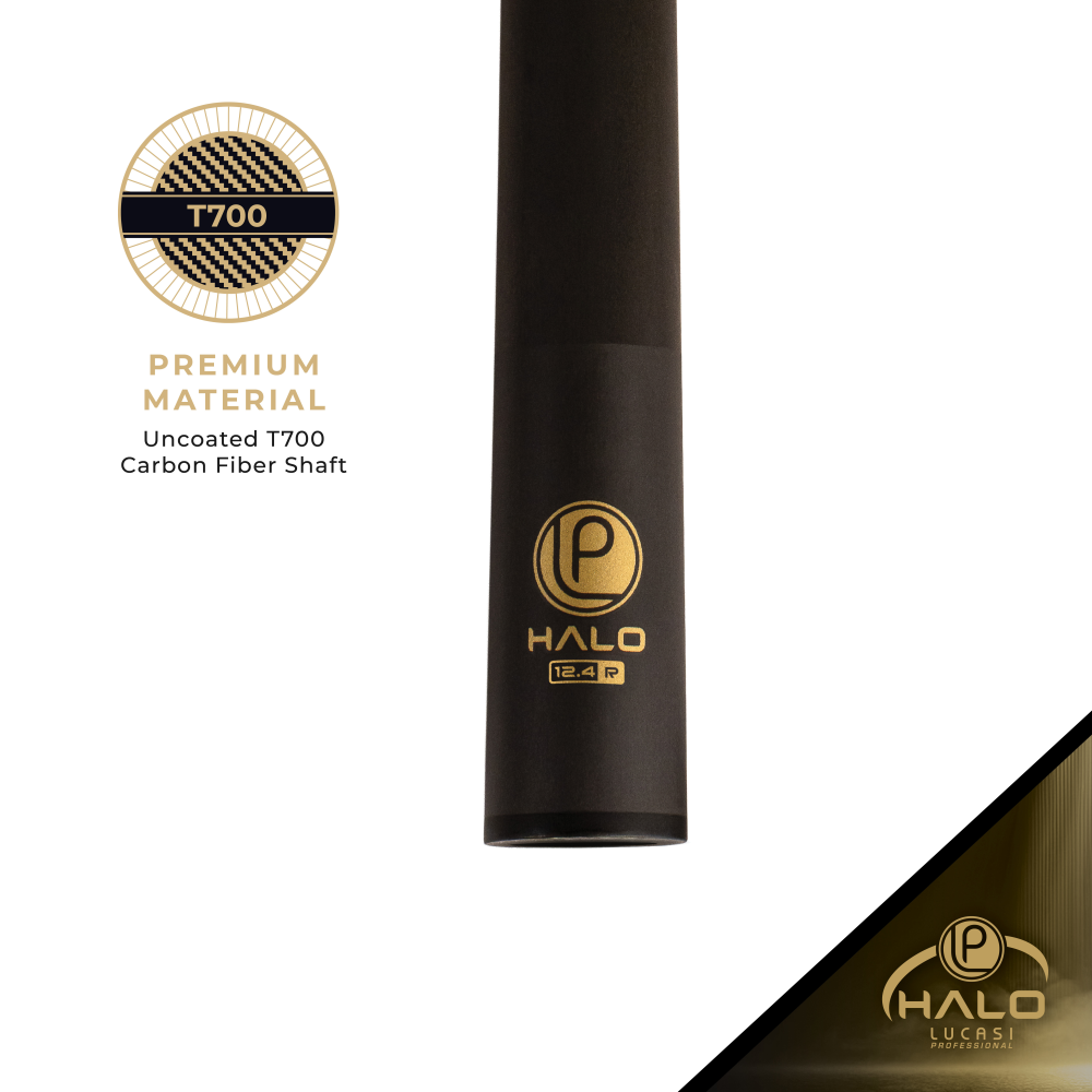 Lucasi Pro Halo Carbon Fiber Shaft 12.4mm 30" Radial
