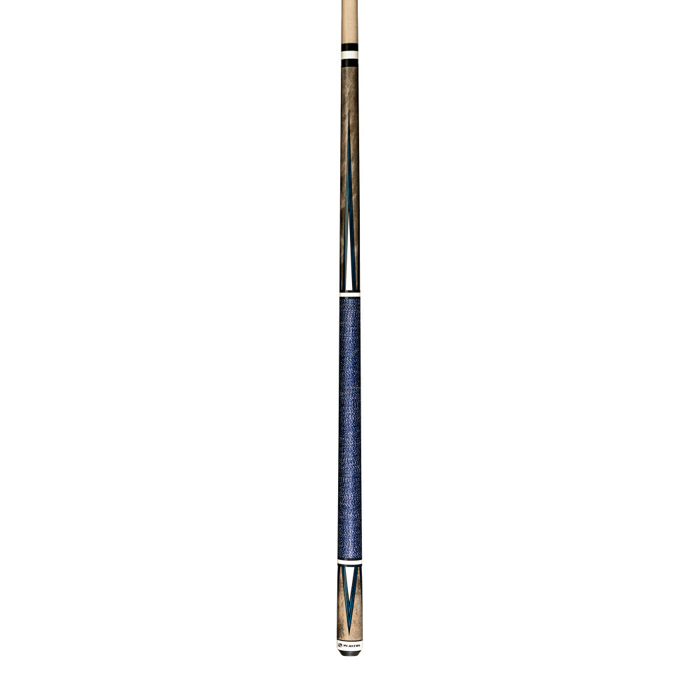 Players 4 Point White Cue with Blue Double Pressed Irish Linen Wrap - photo 2