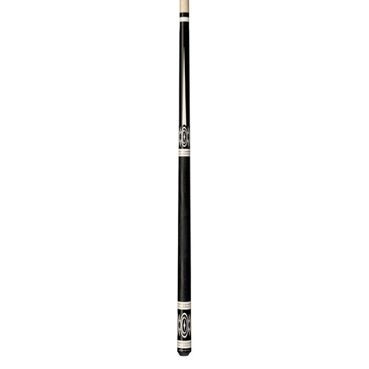 Players Black and White Cue with Leather Embossed Wrap - photo 2