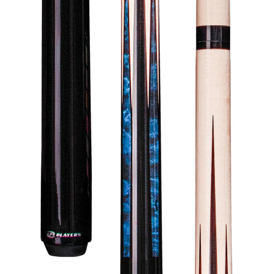 Players Black/Cobalt Blue Sneaky Pete Wrapless Cue - photo 1