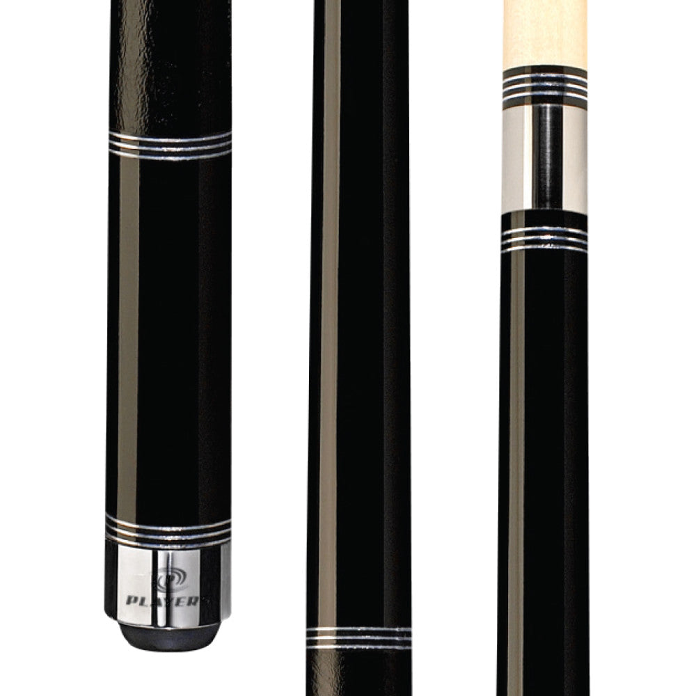Players Black Cue with Faux Leather Wrap - photo 1