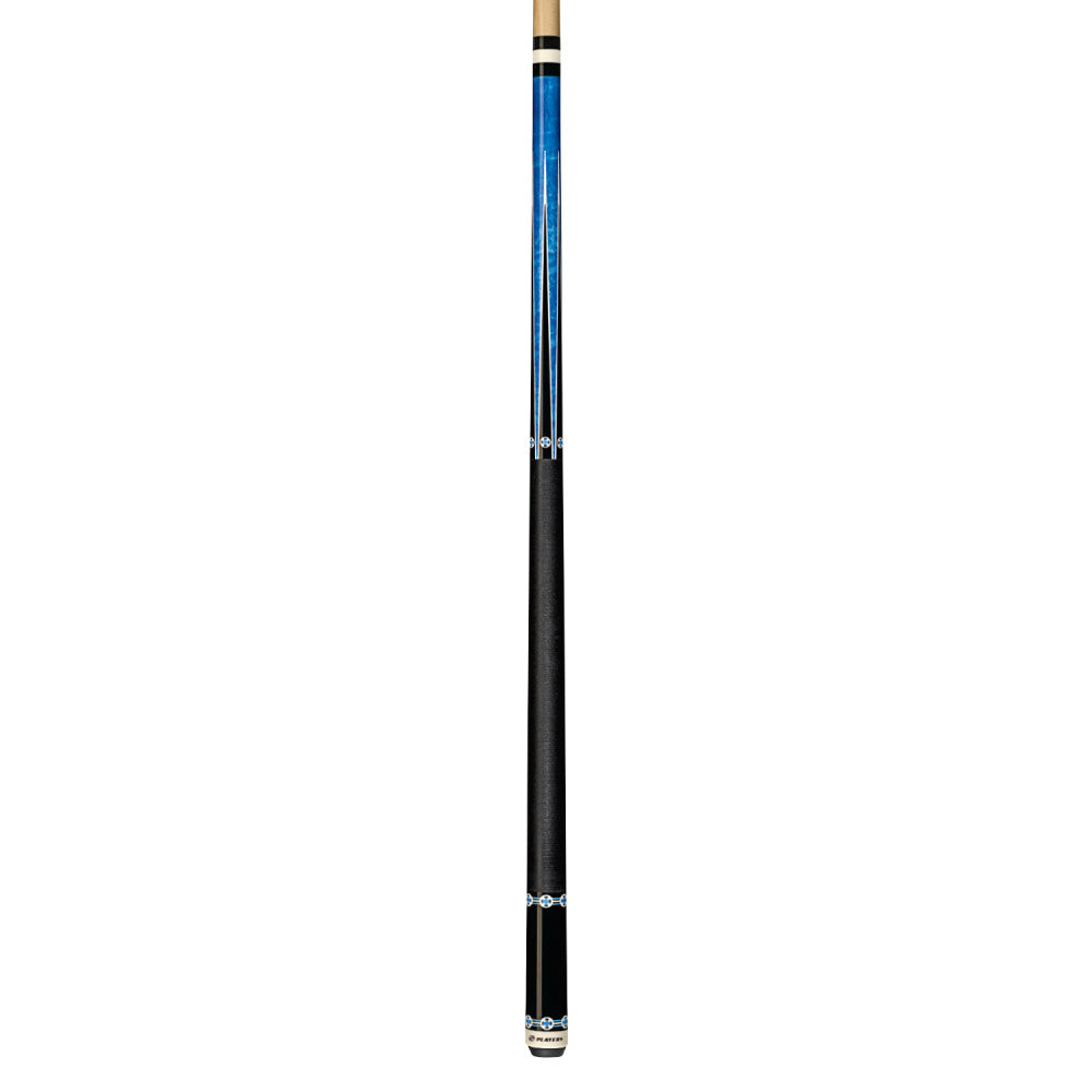 Players Blue Maple Cue with Black Linen Wrap - photo 2