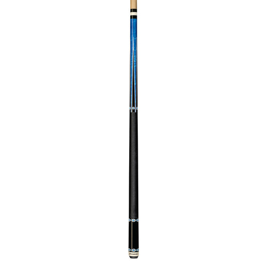 Players Blue Maple Cue with Black Linen Wrap - photo 2