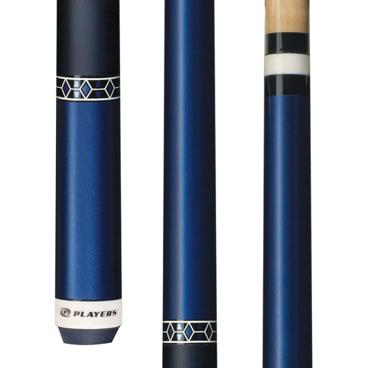 Players Brilliant Blue Gloss Wrapless Cue - photo 1