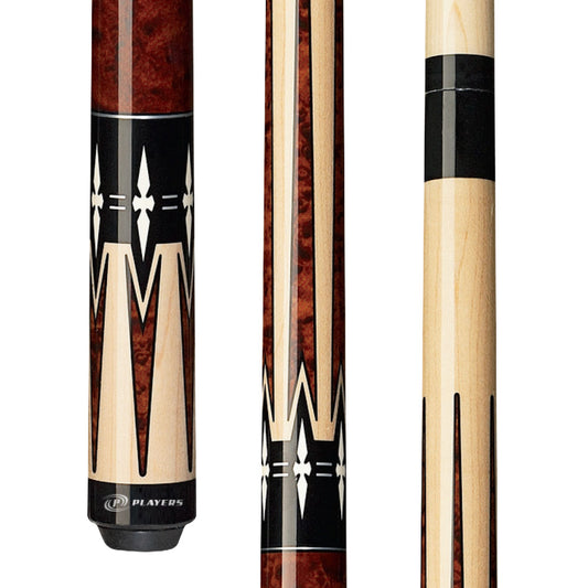 Players Cherry & Natural Wrapless Cue - photo 1