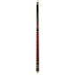 Players Cherry with Blue Recon Wrapless Cue