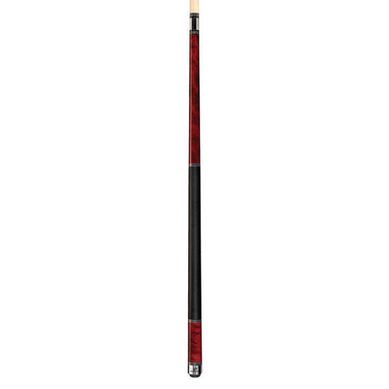 Premium Players Light Coffee Birdseye Cue with Imitation Bone Wrap