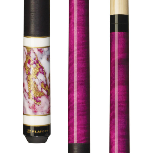 Players Illustrious Purple Cue with Black Linen Wrap - photo 1