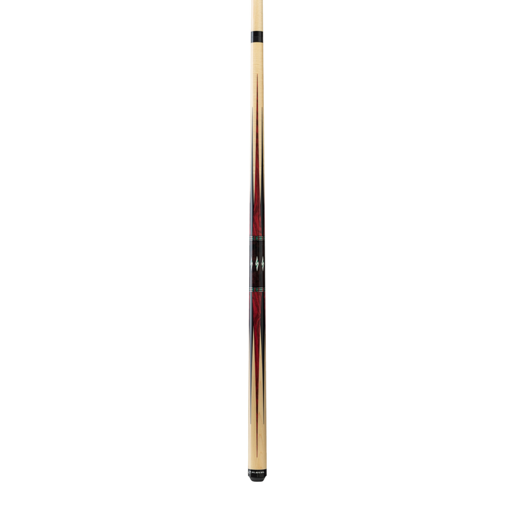 Players Natural Maple with Black & Cocobolo Wrapless Cue