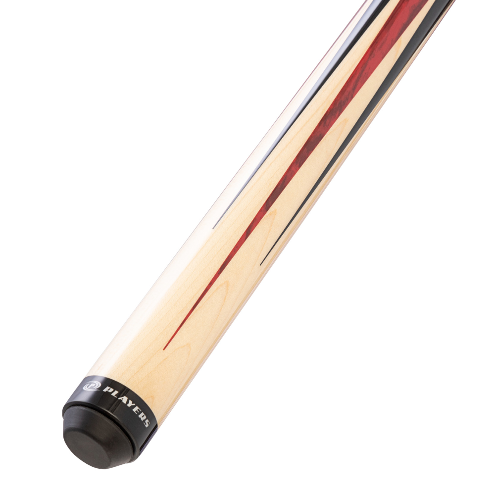 Players Natural Maple with Black & Cocobolo Wrapless Cue