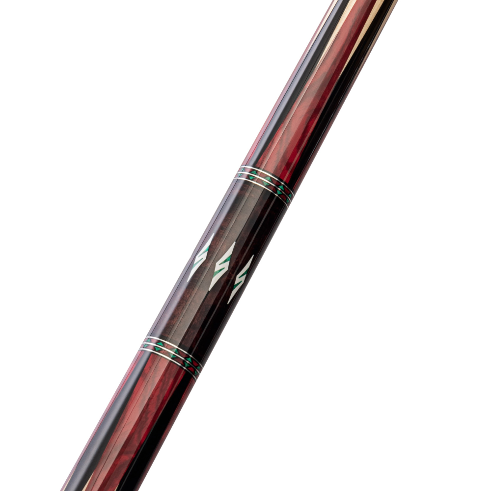Players Natural Maple with Black & Cocobolo Wrapless Cue