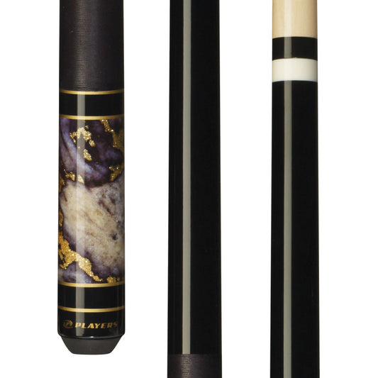 Players Obsidian Grey Cue with Black Linen Wrap - photo 1