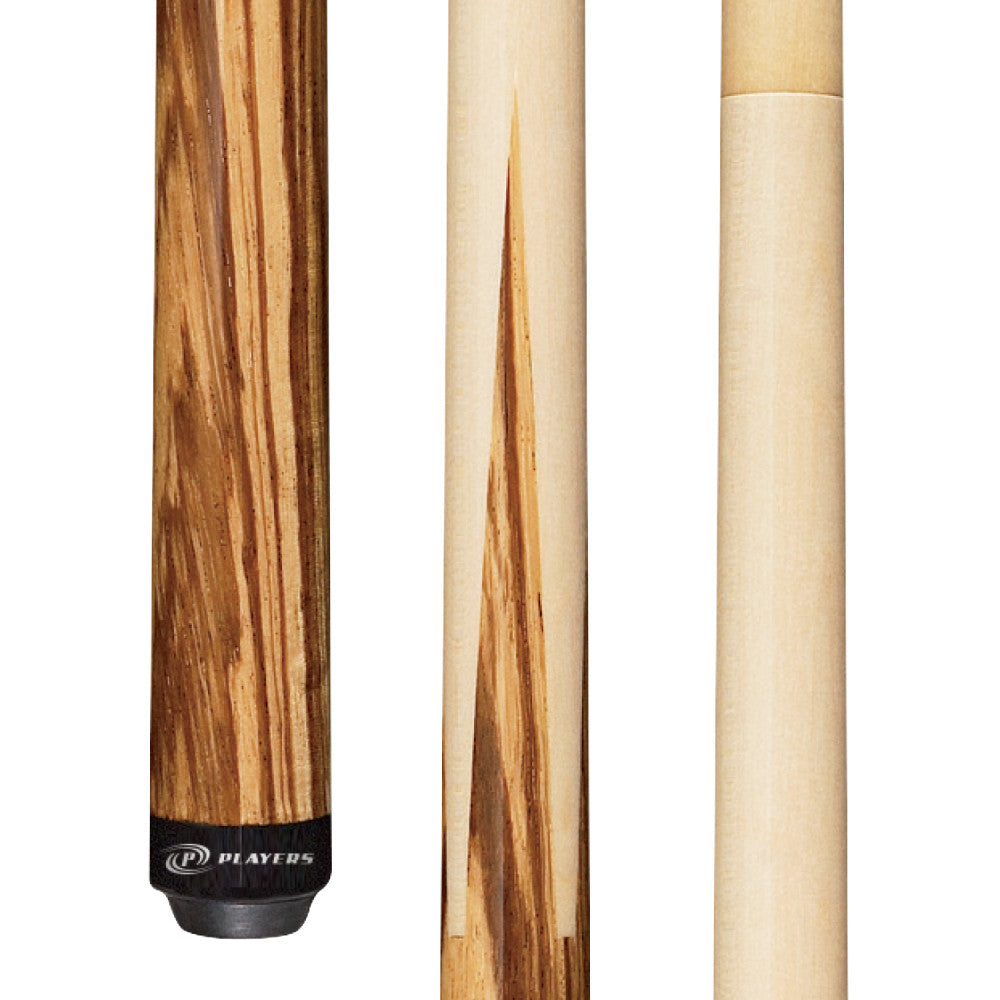 Players Zebrawood Sneaky Pete Wrapless Cue - photo 1