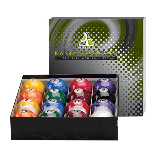 Pro Series Kandy Pearlized Pro Billiard Ball Set | Billiard Ball