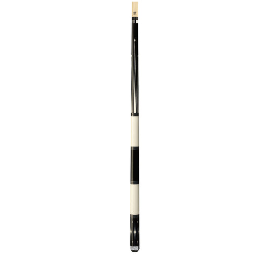 Pure X Black & White 6-Point Diamond Wrapless Cue - photo 2