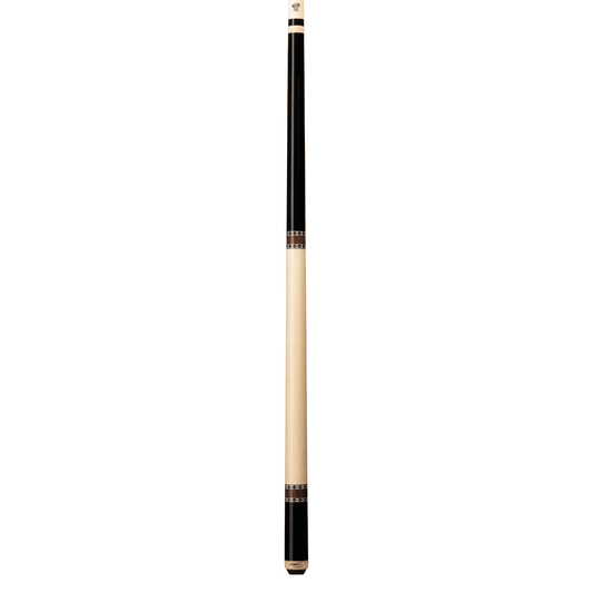 Pure X Black & Natural Cue with Cocobolo Ring Graphic Wrapless