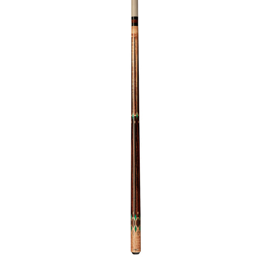 Pure X Golden Birdseye Maple/Cocobolo & Green Malachite Wrapless Cue - photo 2