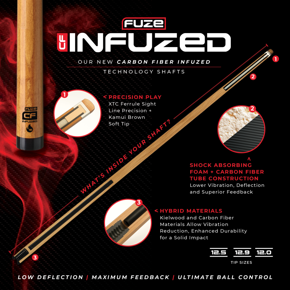 Pure X Kielwood 12 Splice CF InFUZED Solid Shaft