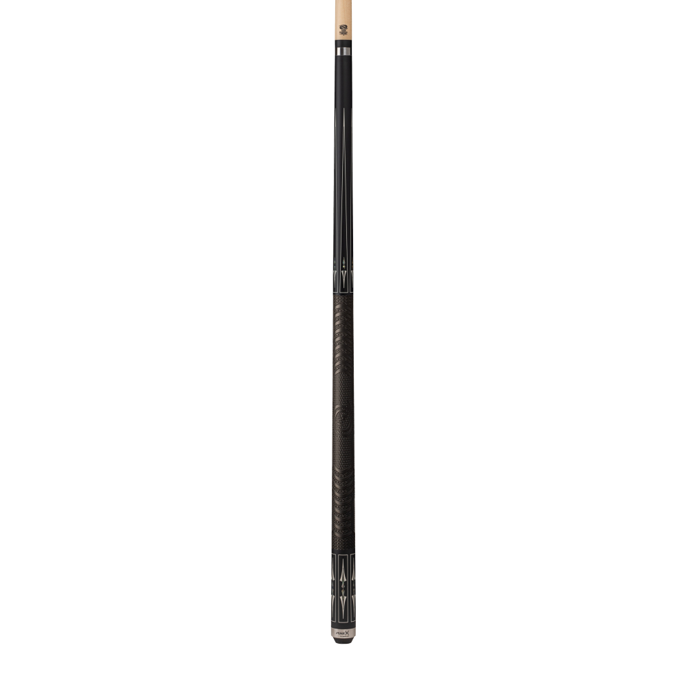Pure X Matte Black & Mother of Pearl Cue with MZ Grip Technology