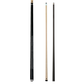 Pure X Matte Black Cue with MZ Grip 2 Shaft Bundle