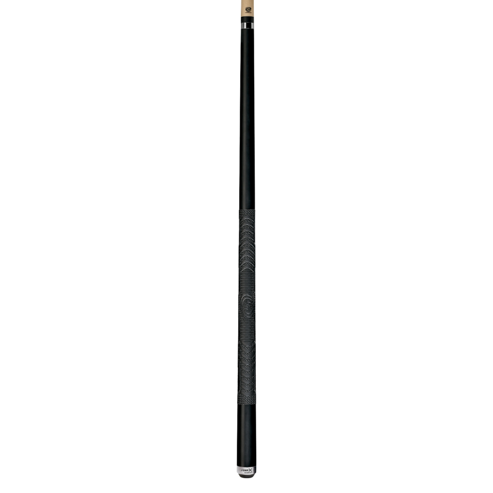 Pure X Matte Black Cue with MZ Grip 2 Shaft Bundle