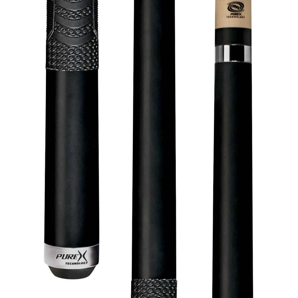 Pure X Matte Black Cue with MZ Grip | Performance Pool Cue – Cue