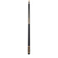 Pure X Midnight Black/Natural Maple and Bocote/Thuya Burl Cue with Black Linen Wrap - photo 2