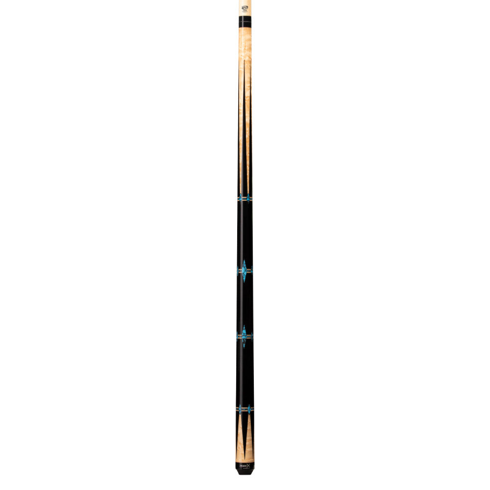 Pure X Natural Birdseye & Black with Blue Recon Wrapless Cue - photo 2