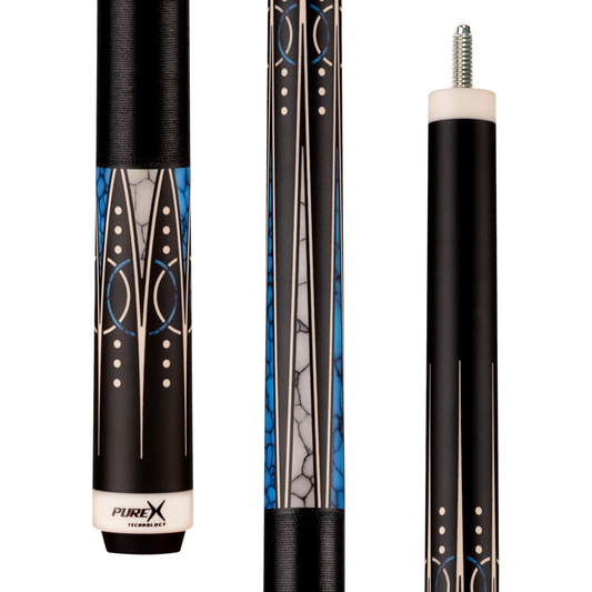 Pure X Pro Blue Recon Cue Butt
