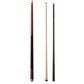 Pure X Purple Heart Matte Finish Cue with MZ Grip 2 Shaft Bundle