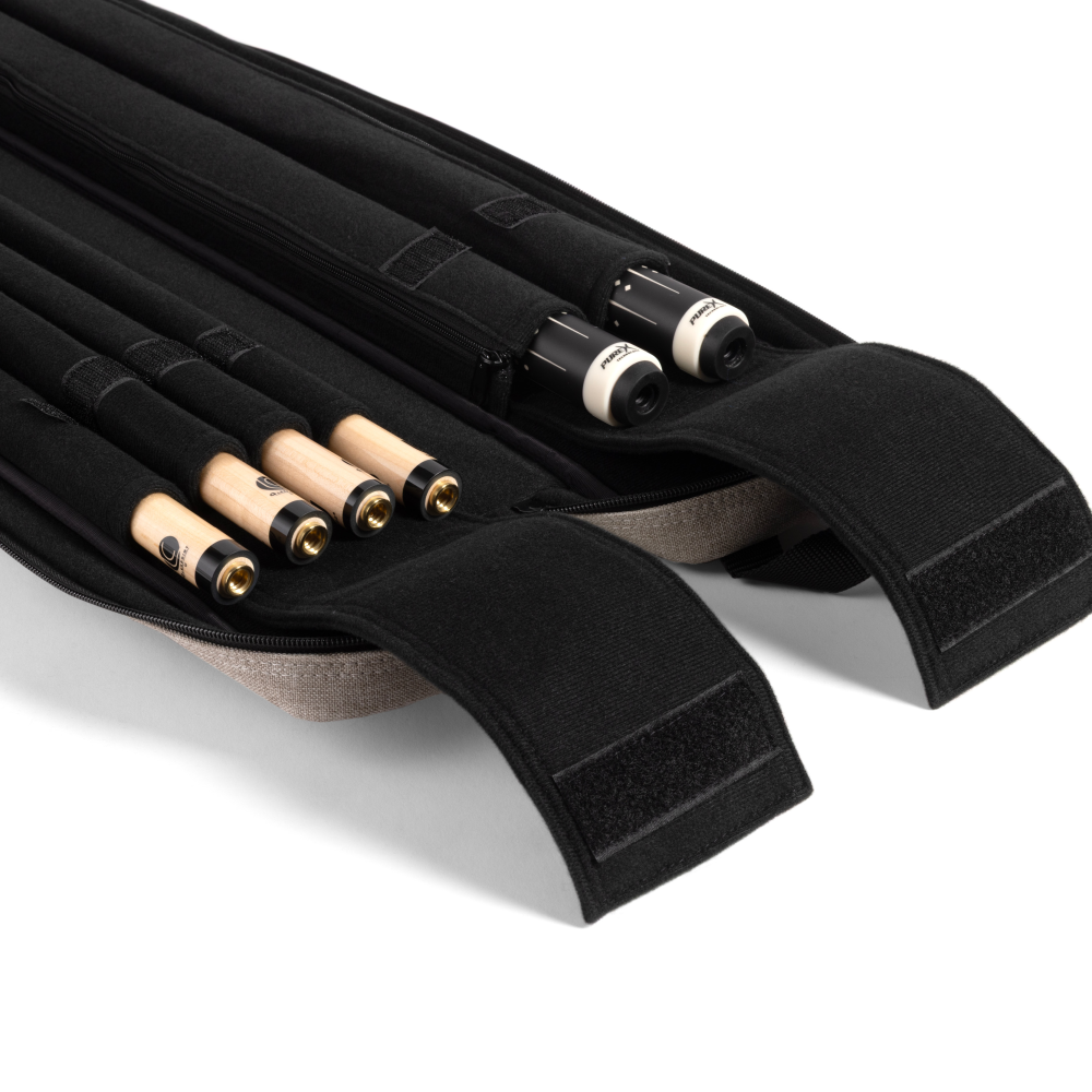 Pure X PXC724GY Polyester 2x4 Soft Cue Case