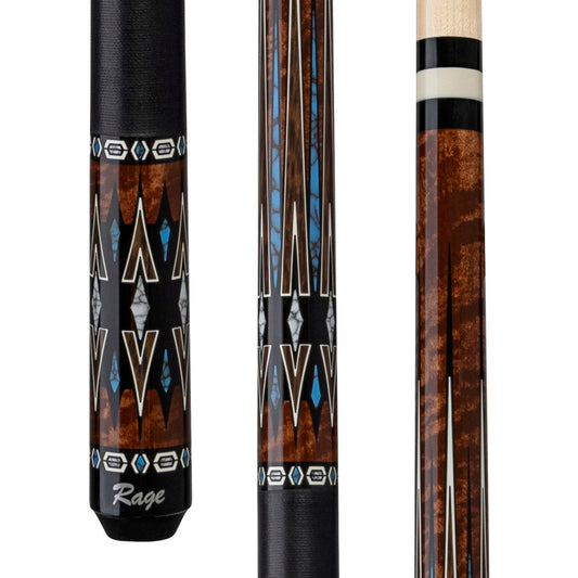 Rage Almond Central Cue with Black Linen Wrap - photo 1
