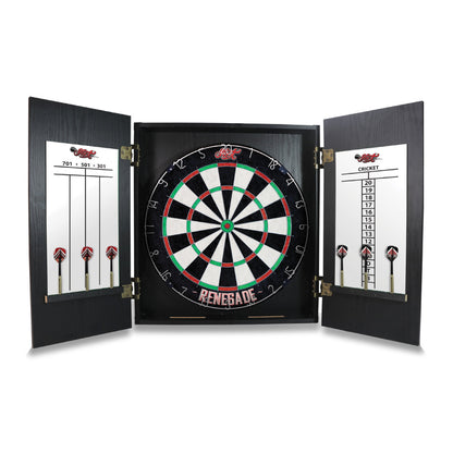 Shot Renegade Dartboard Cabinet Set - photo 1