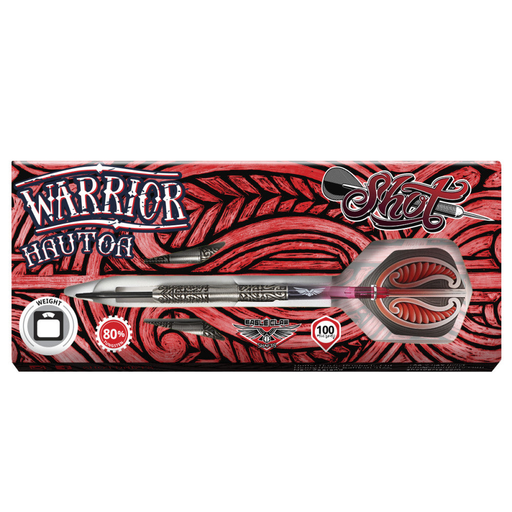 Shot Warrior Hautoa Steel Tip Dart Set - photo 1