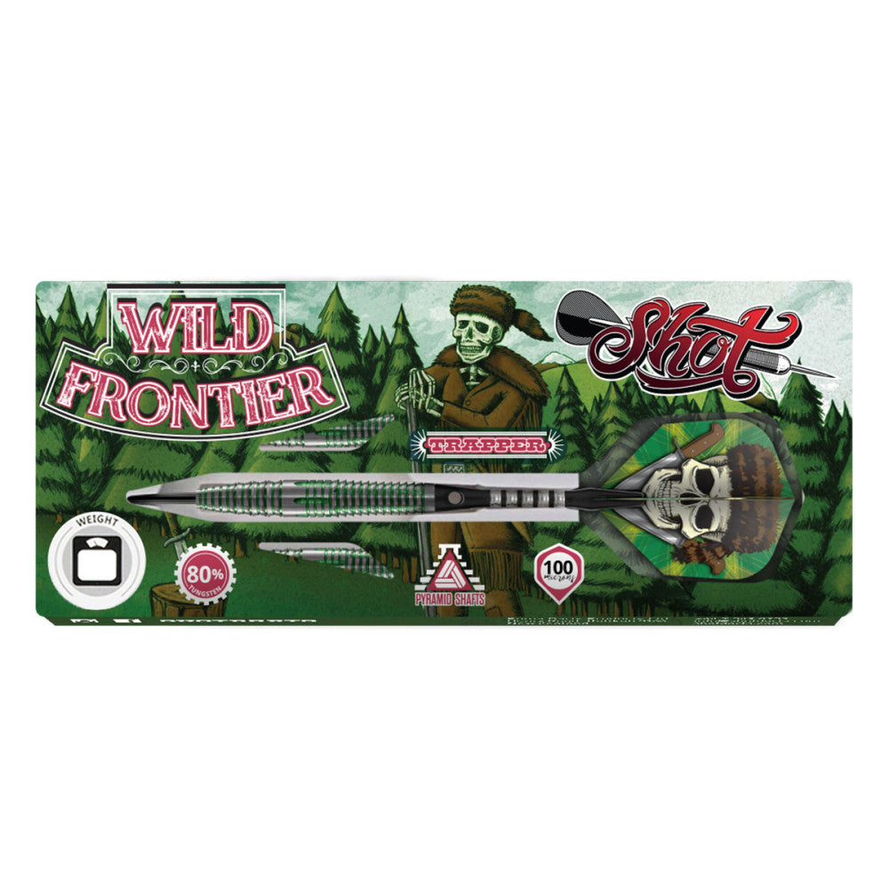 Shot Wild Frontier Trapper Steel Tip Dart Set - photo 1