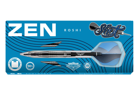 Shot Zen Roshi Steel Tip Dart Set - photo 1