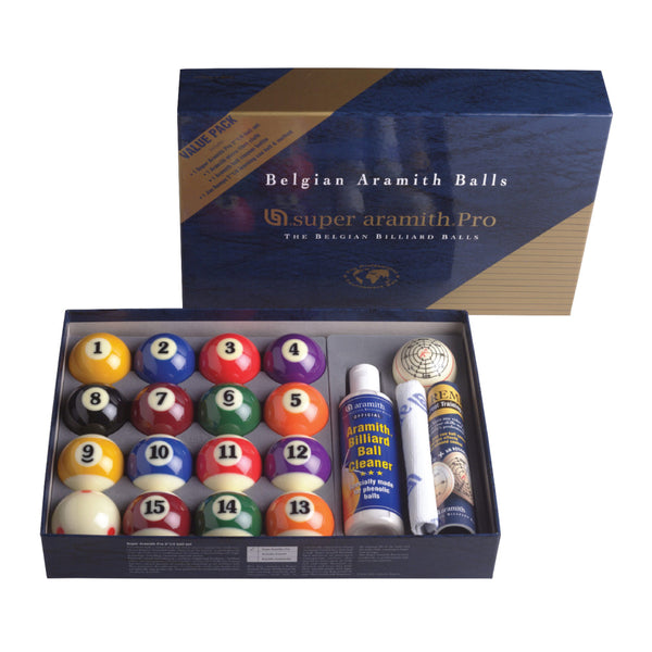 Super Aramith Pro Ball Set Value Pack – Cue & Case