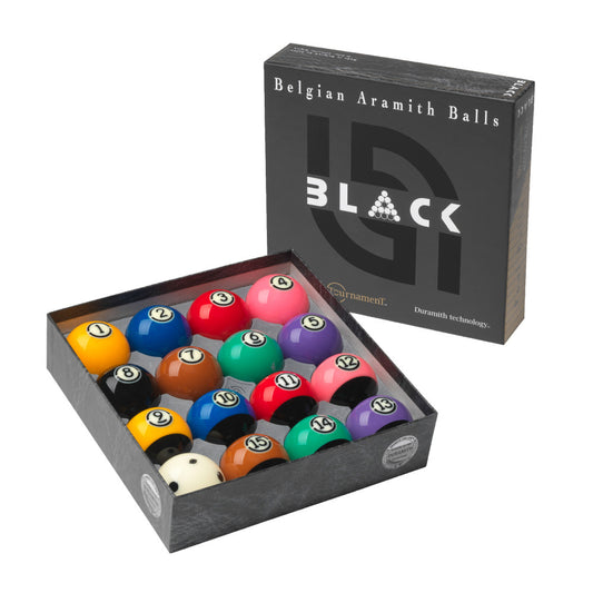 Super Aramith Tournament Black Ball Set - photo 1