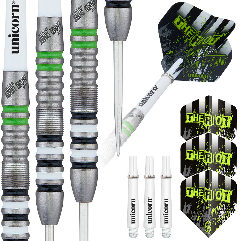 Callan Rydz 'The Riot' Steel Tip Dart Set | Precision Steel Tip