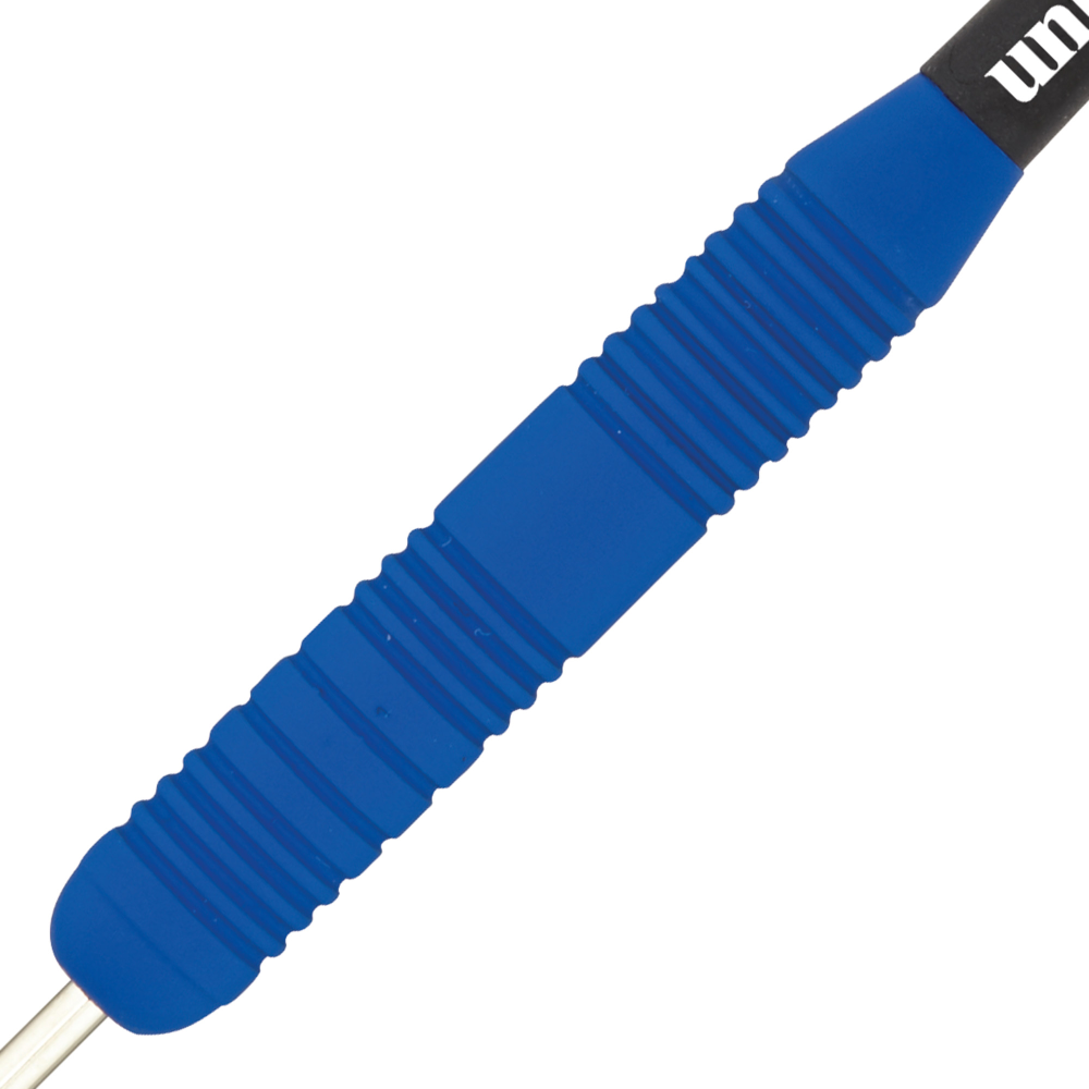 Unicorn Core Plus Blue Rubberised Steel Tip Dart Set