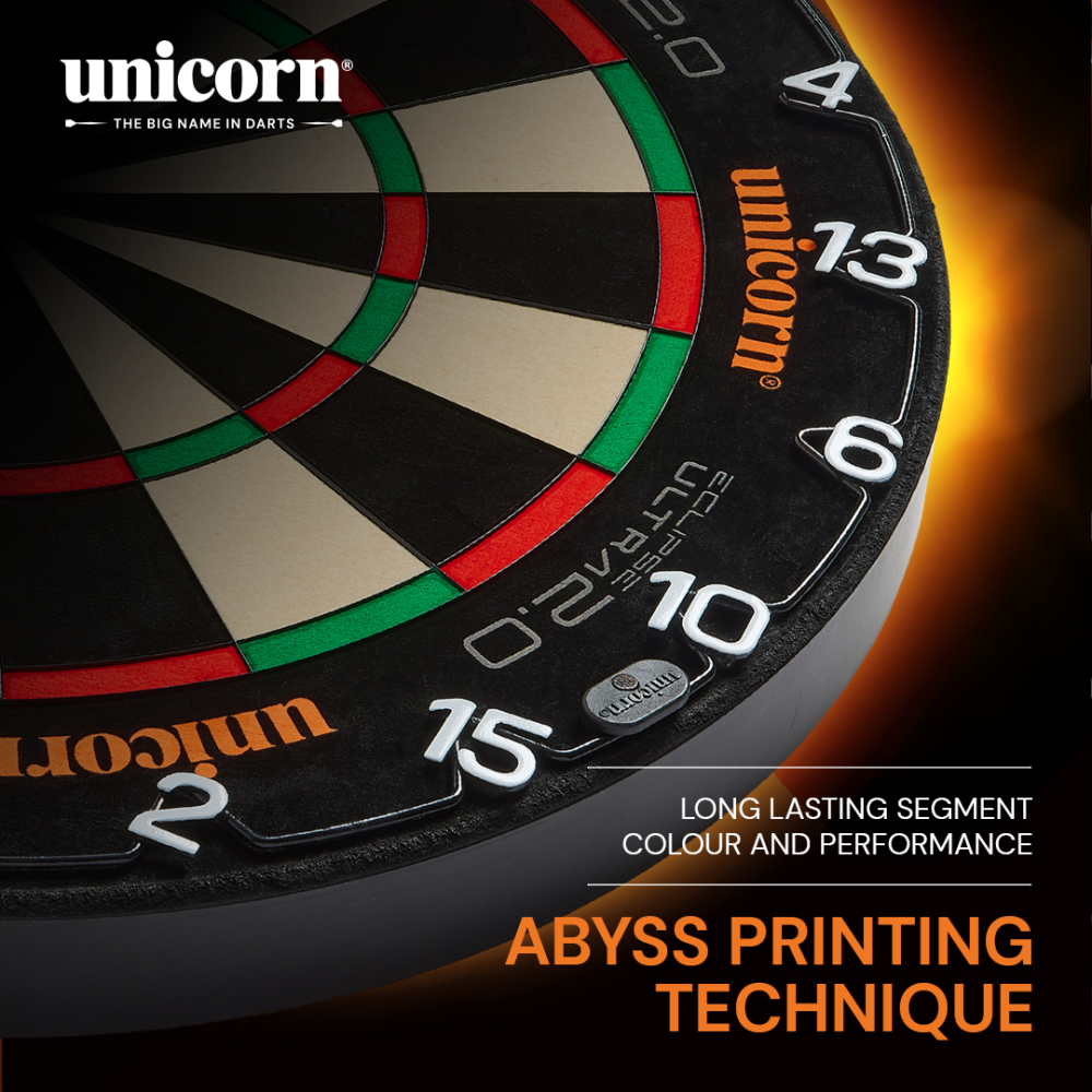 Unicorn Eclipse Ultra 2.0 Steel Tip Dartboard