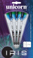 Unicorn Iris Steel Tip Dart Set - 90% Tungsten