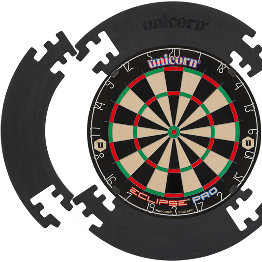 Unicorn Jigsaw Dartboard Surround Black