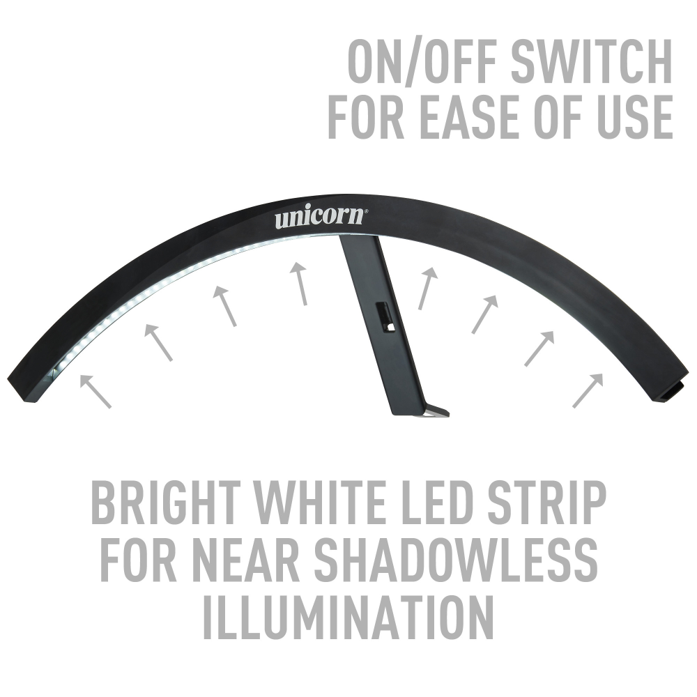 Unicorn Solar Beam - Dartboard LED Quarter Light System