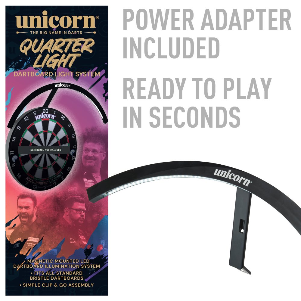 Unicorn Solar Beam - Dartboard LED Quarter Light System
